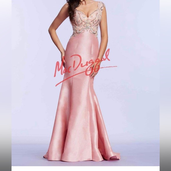 Macduggal blush color new dress size 4 - Picture 5 of 5